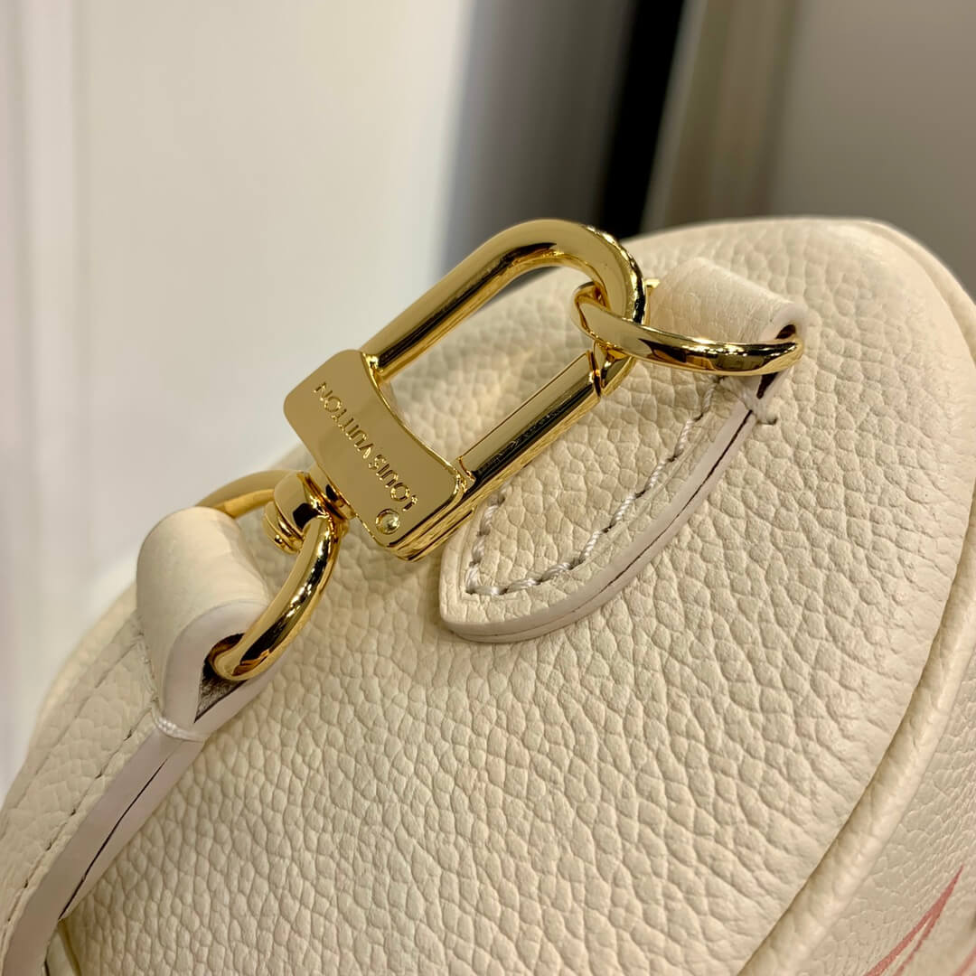 m81913 nano speedy monogram 16cm apricot monogram empreinte
