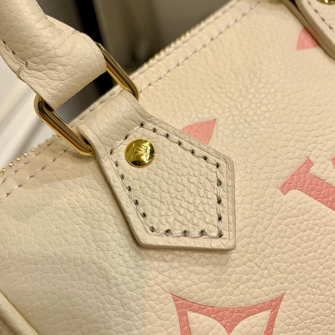 m81913 nano speedy monogram 16cm apricot monogram empreinte