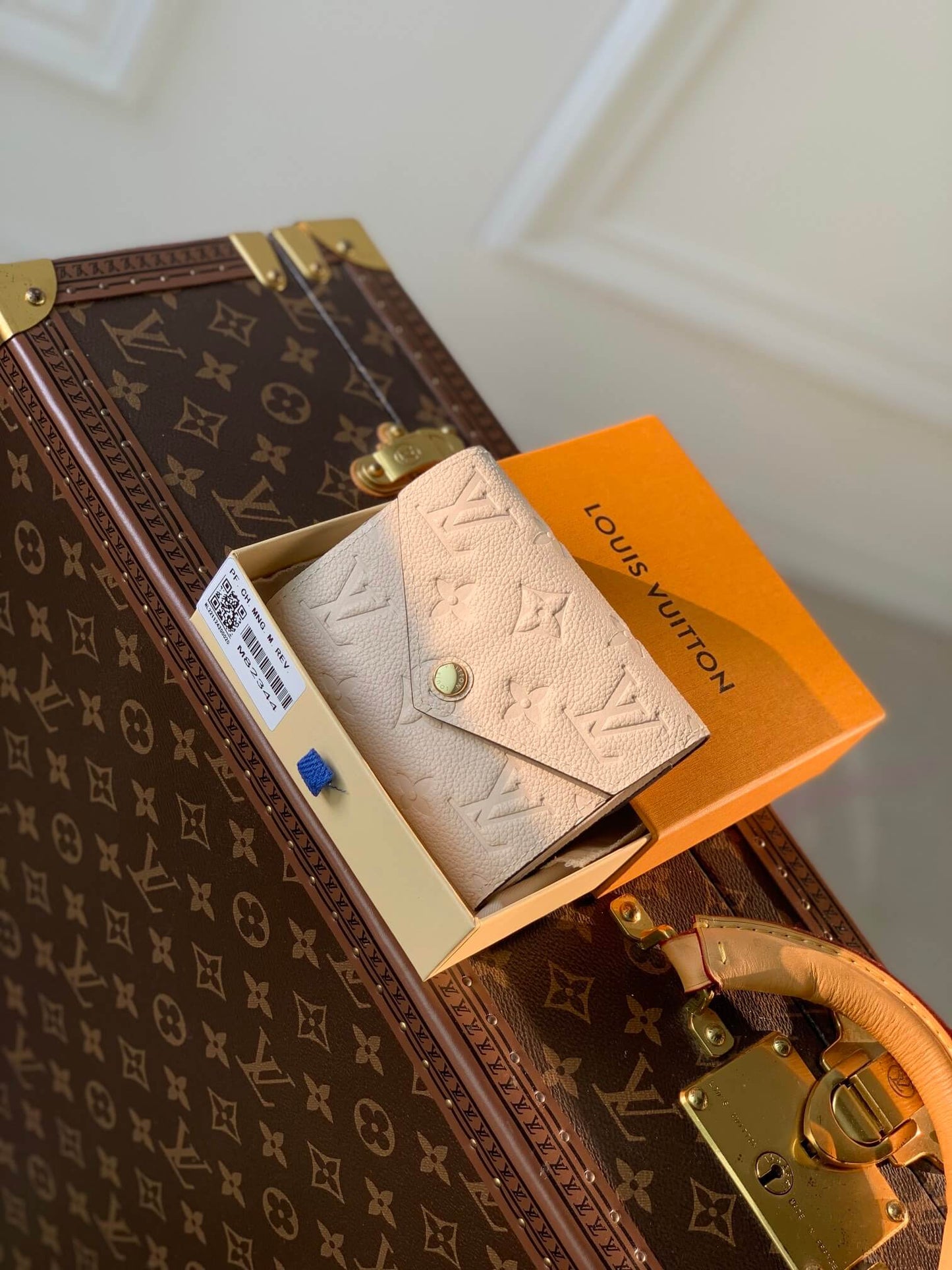 m82344 victorine spring in the city white monogram empreinte 12cm free shipping