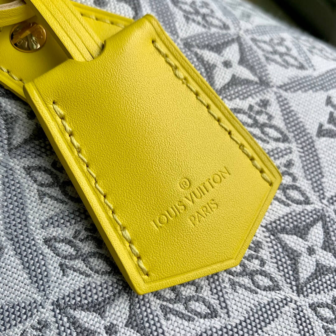 m91606 alma bb alma full leather yellow handbag 25cm