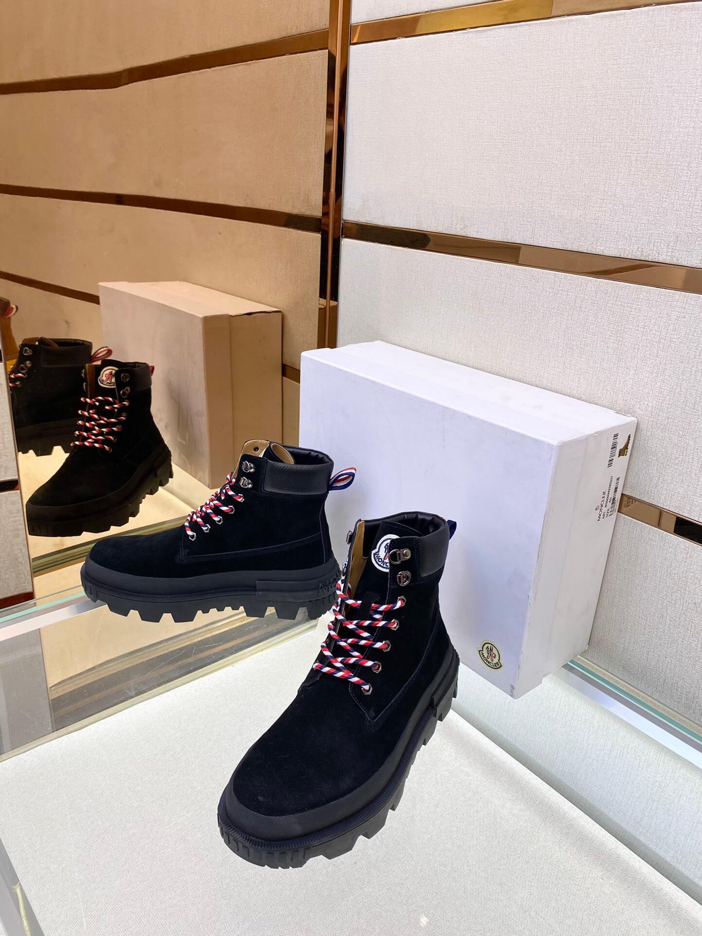 mens shoes compassor moncler 38 44 mens size black 1