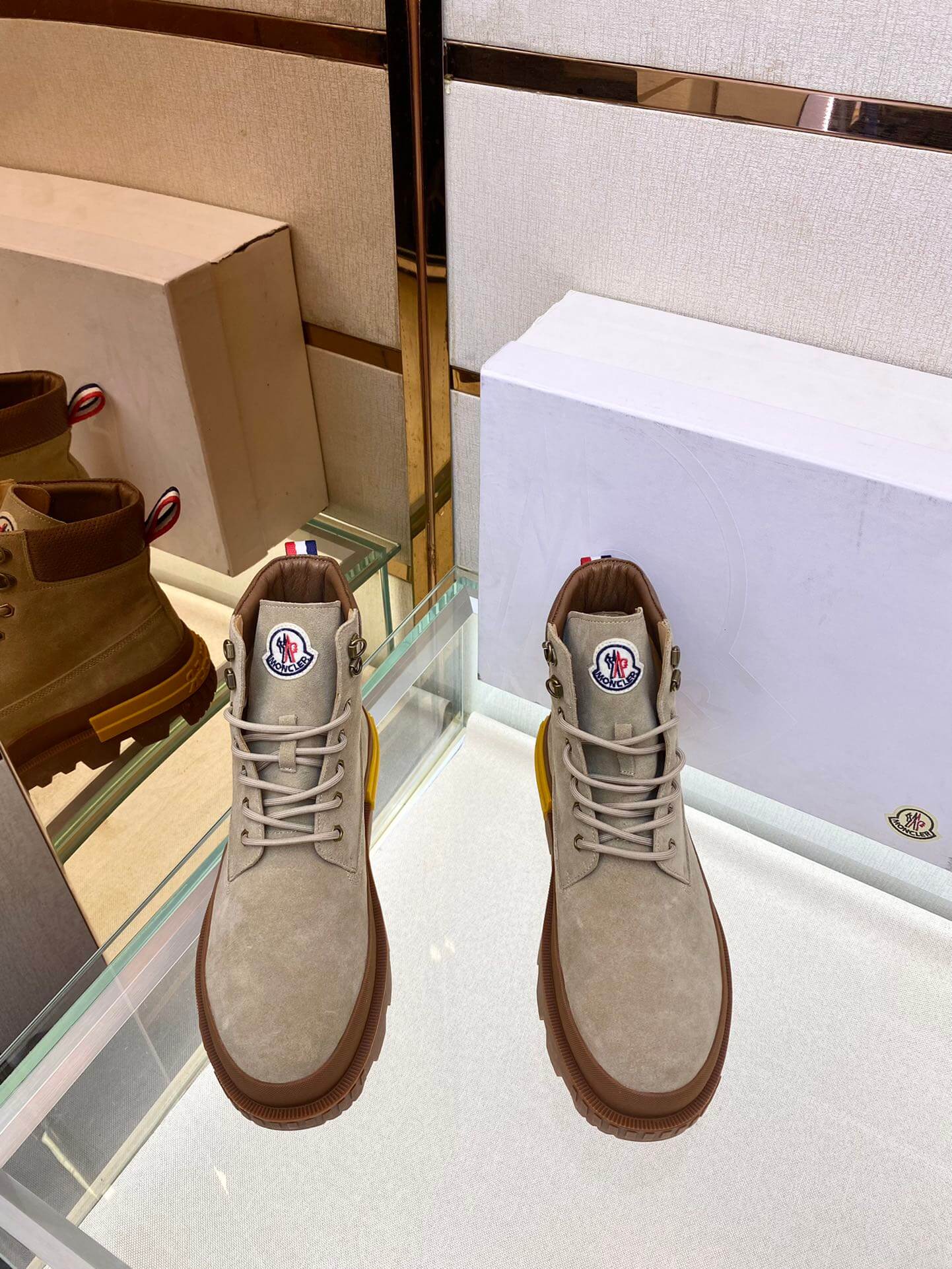 mens shoes compassor moncler 38 44 mens size grey