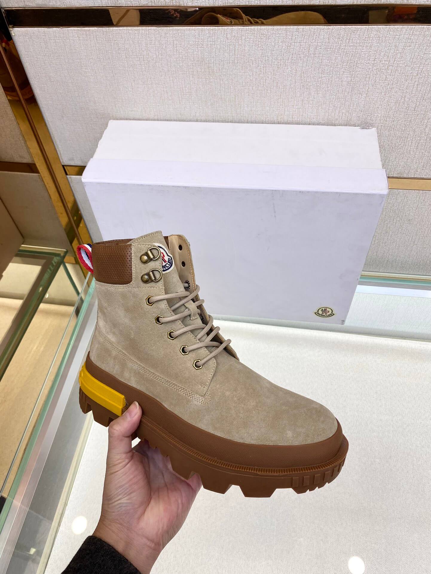 mens shoes compassor moncler 38 44 mens size grey