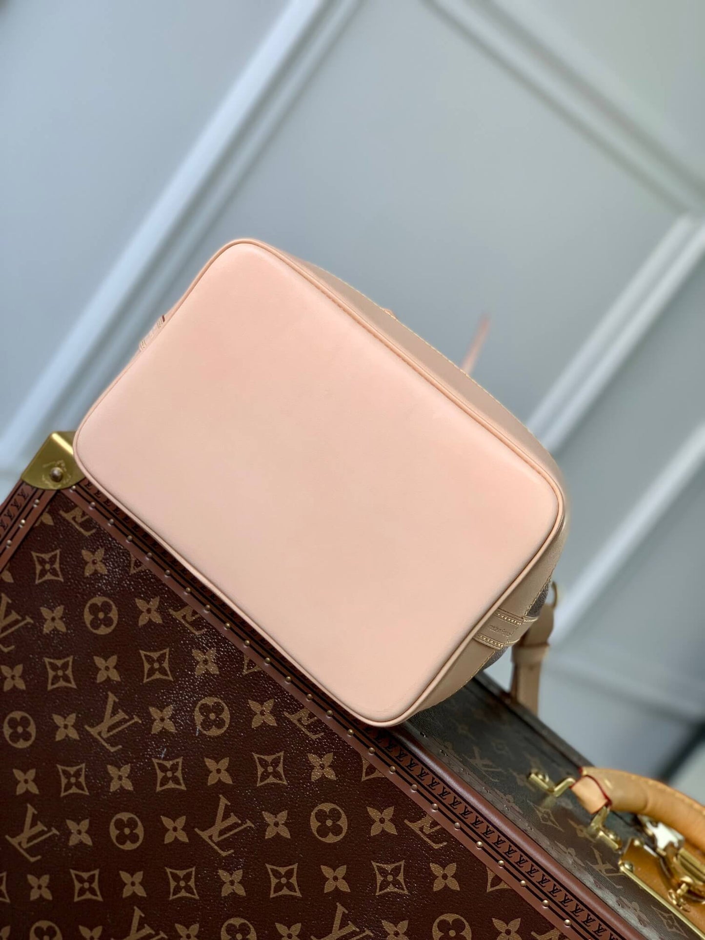 n40818 noe bb bucket bag monogram 27cm brown