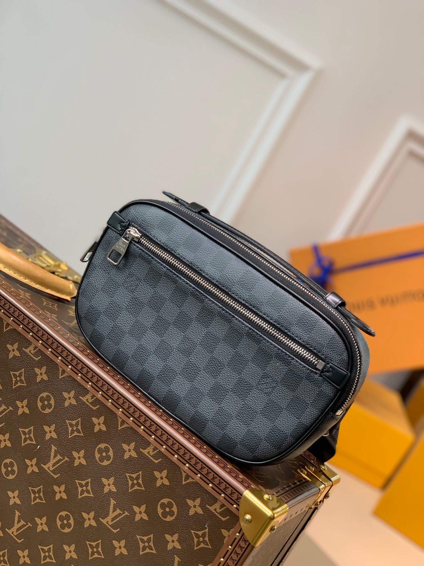 n41289 ambler damier ebene 29cm black