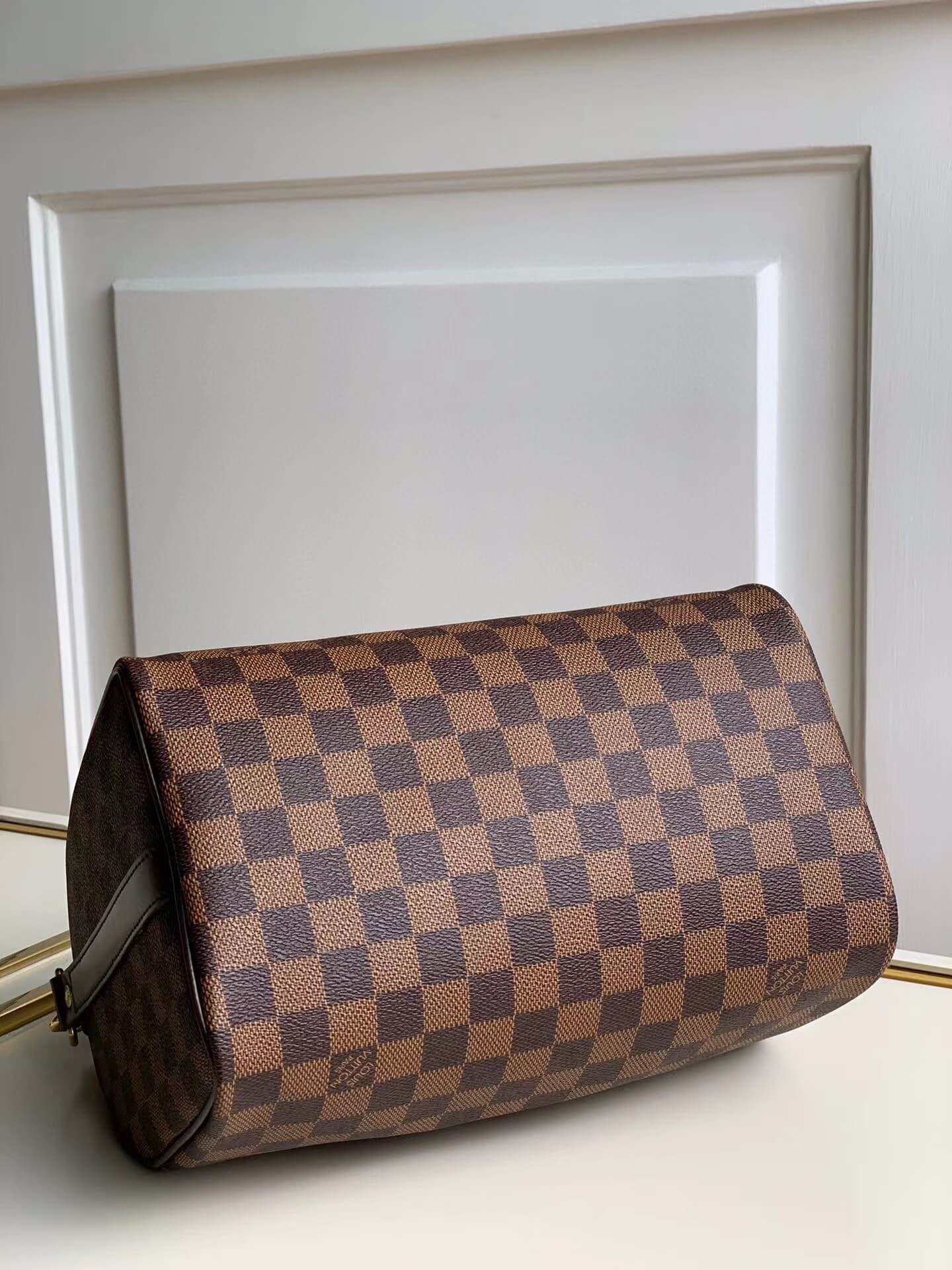 n41368 speedy bandouliere 25cm travel bag monogram brown