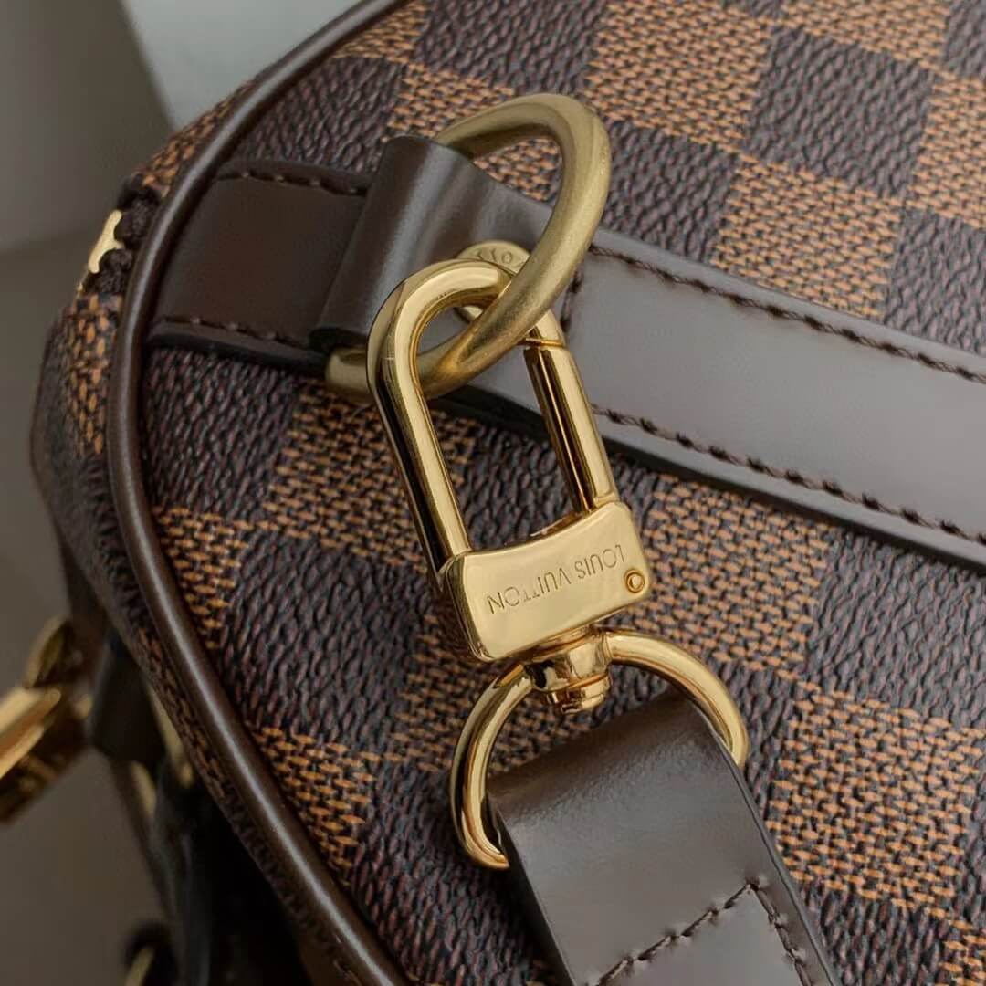 n41368 speedy bandouliere 25cm travel bag monogram brown