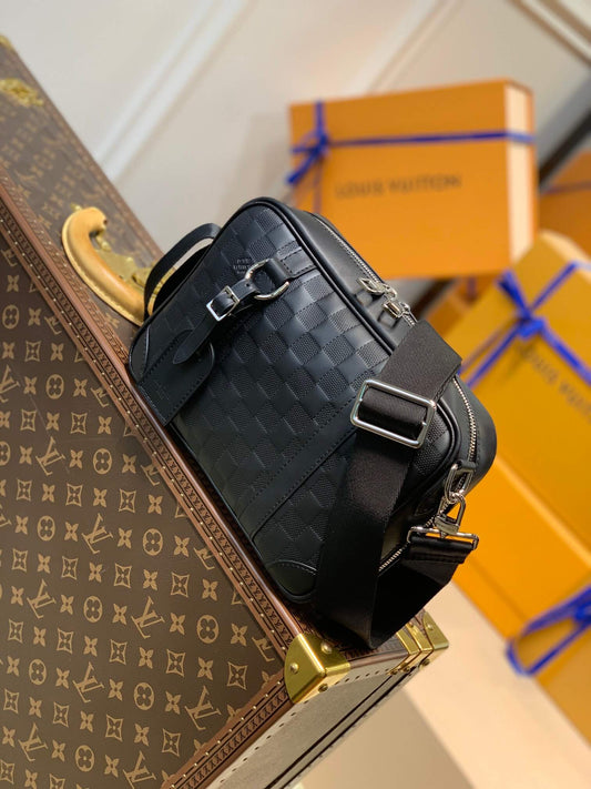 n45286 sirius damier infini onyx 27cm black