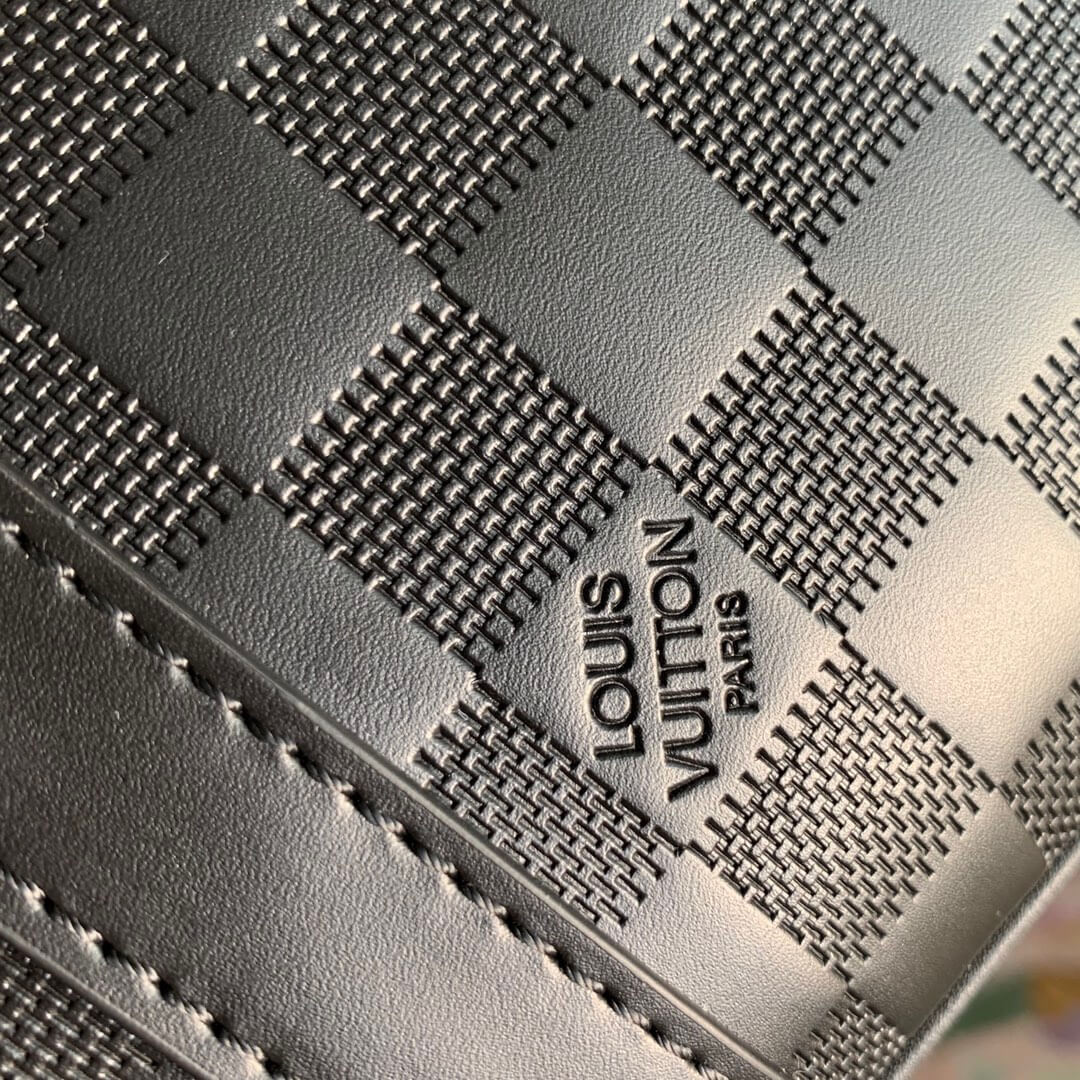 n45288 sirius damier infini onyx briefcase 35cm black