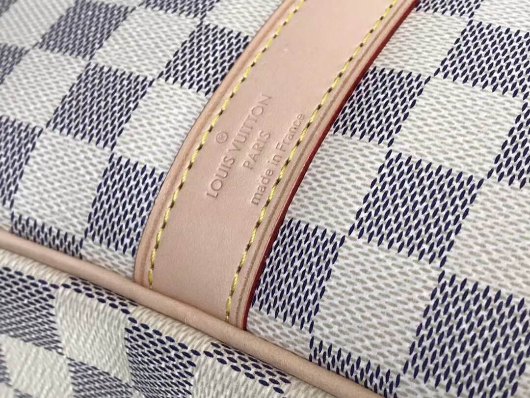 n48223 keepall triangle bandouliere 50 tuffetage black calfskin monogram