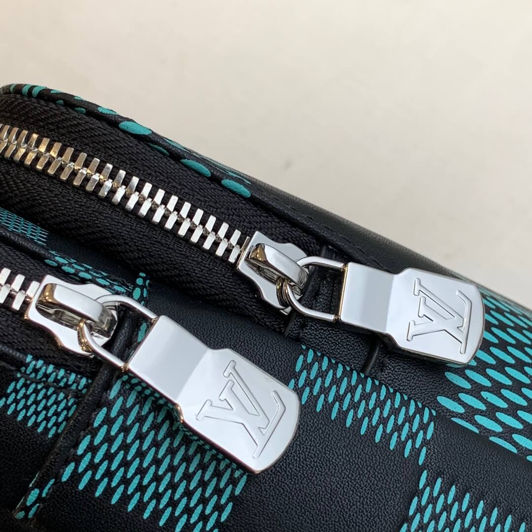 n50038 avenue damier infini 3d 20cm green