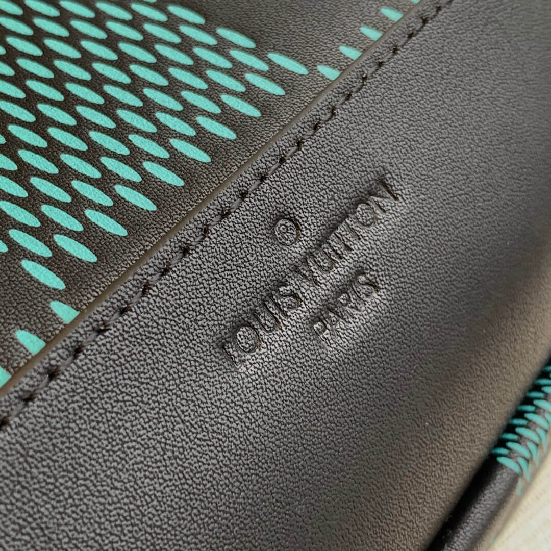 n50038 avenue damier infini 3d 20cm green