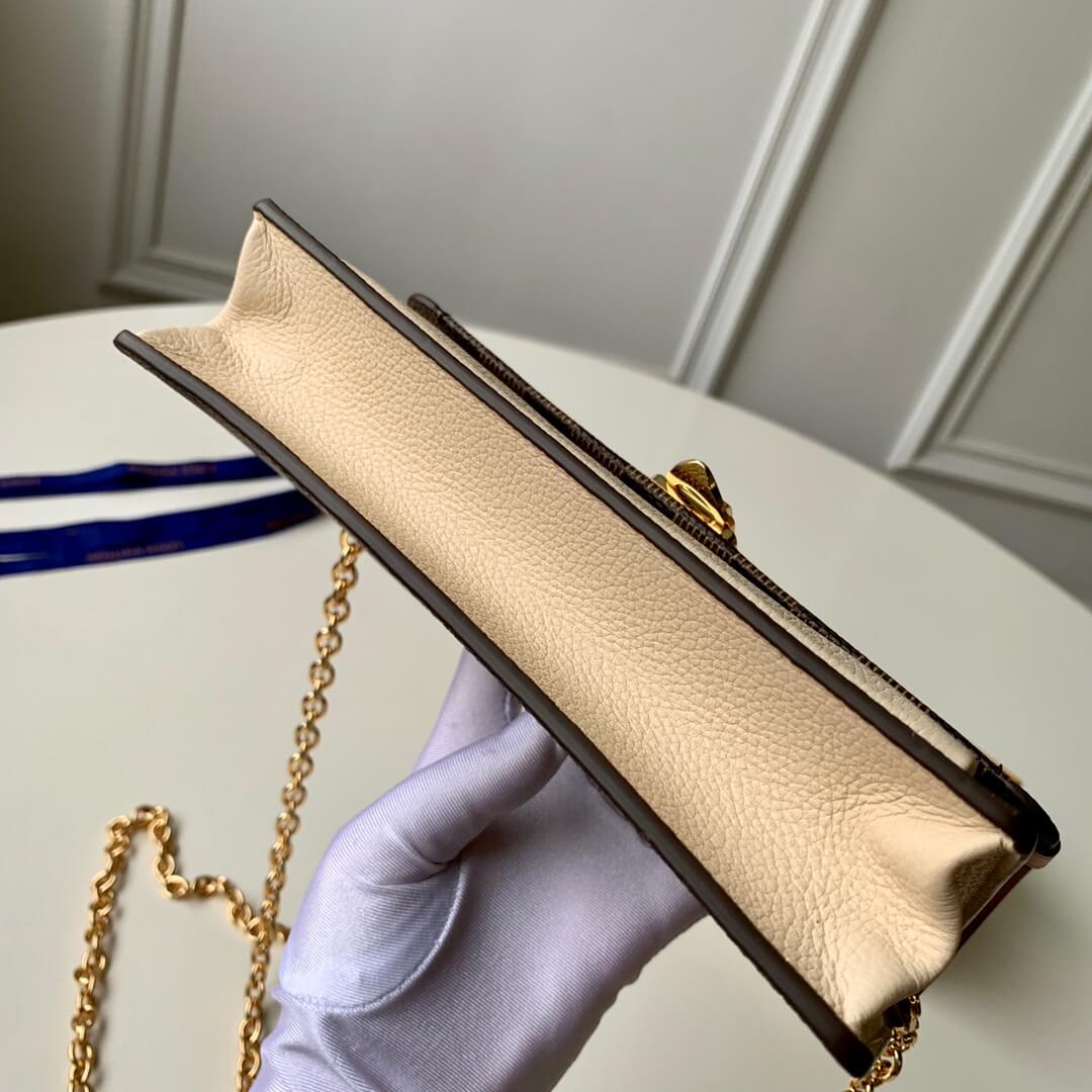 n60237 vavin dirty white vavin damier 19cm clutch bag shoulder bag cross body bags