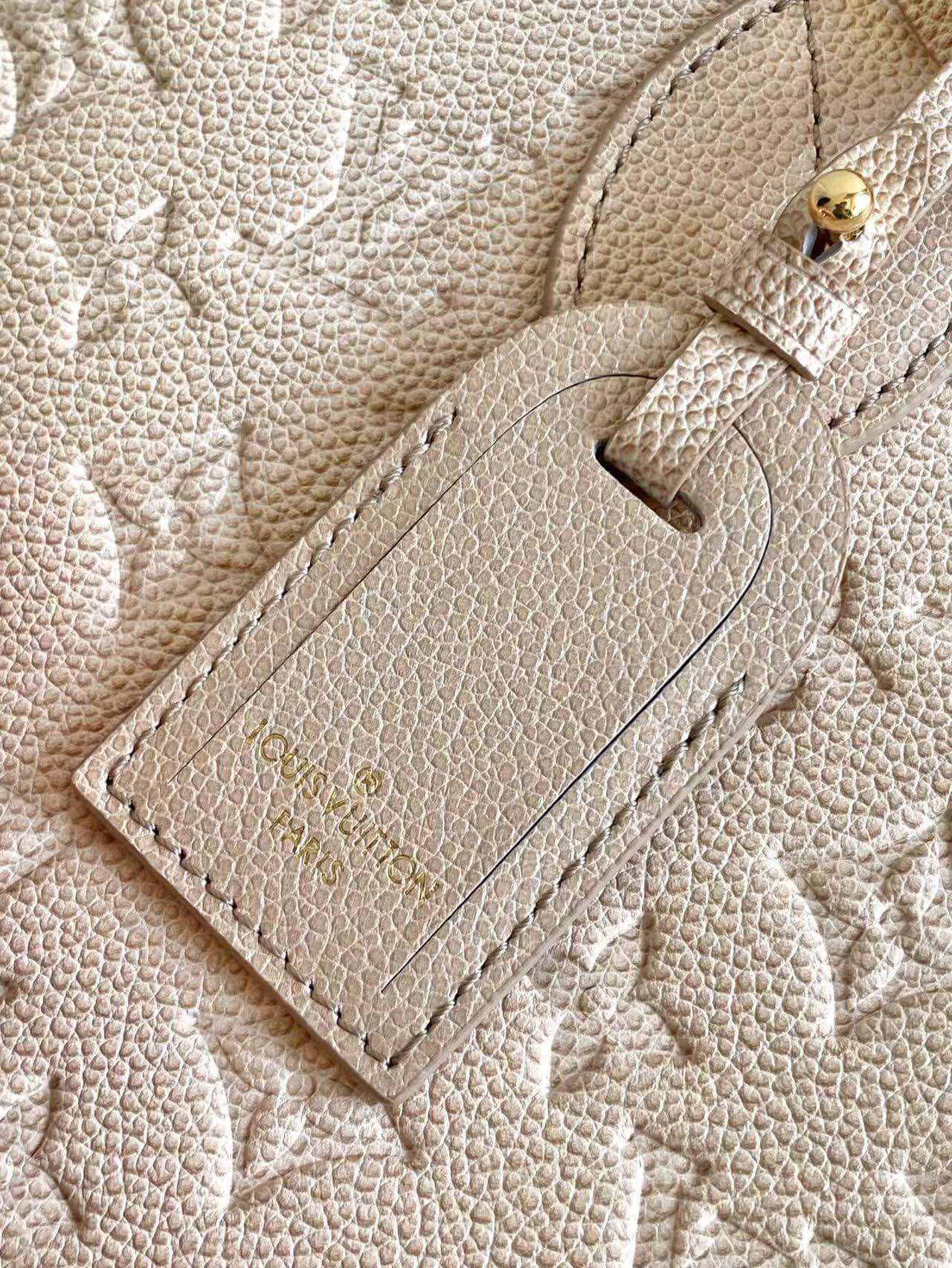 m58525 neverfull monogram empreinte handbag apricot new colors 2022