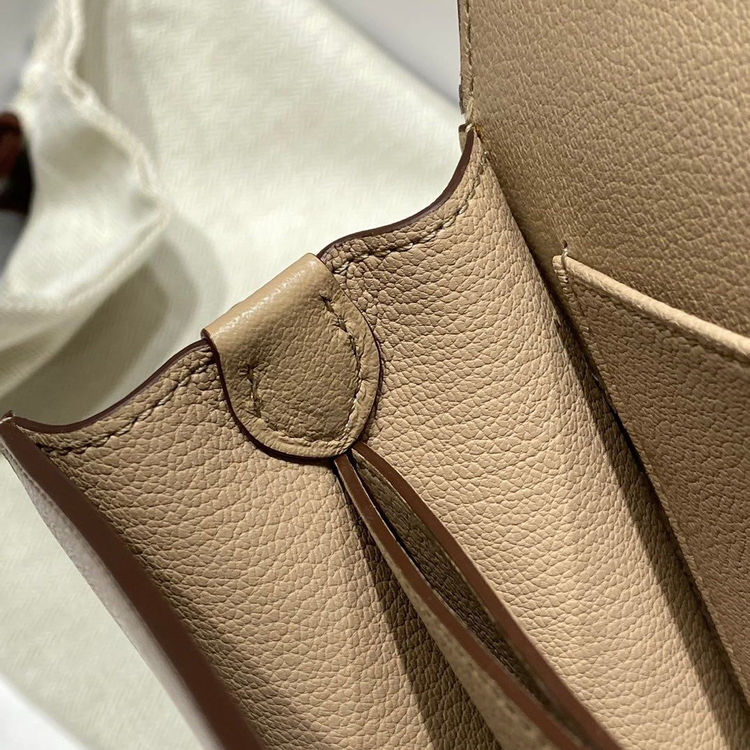 HM roulis handmade crosbody bag wax thread gold QWE5310 windbreaker gray