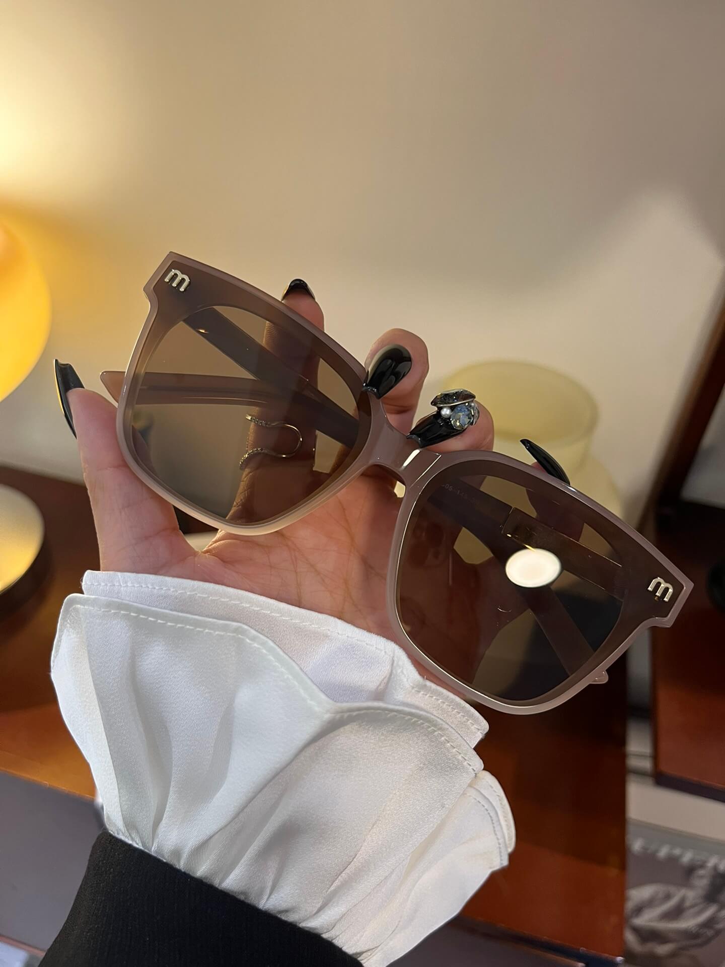 mm smu902t sunglasses for summer fashion girl pink