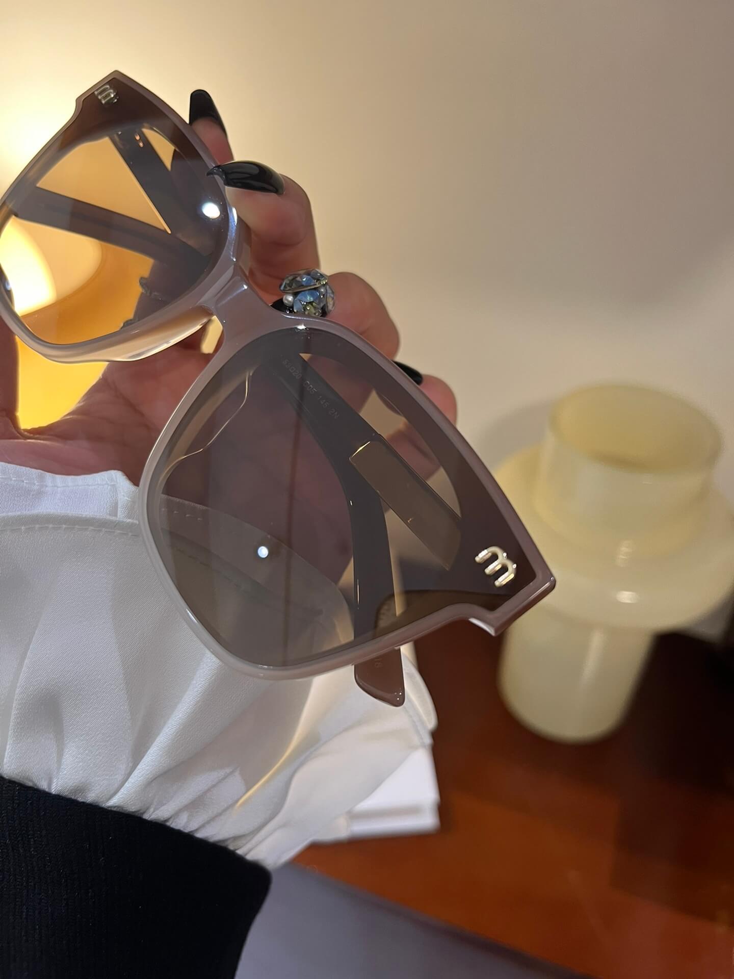 mm smu902t sunglasses for summer fashion girl pink