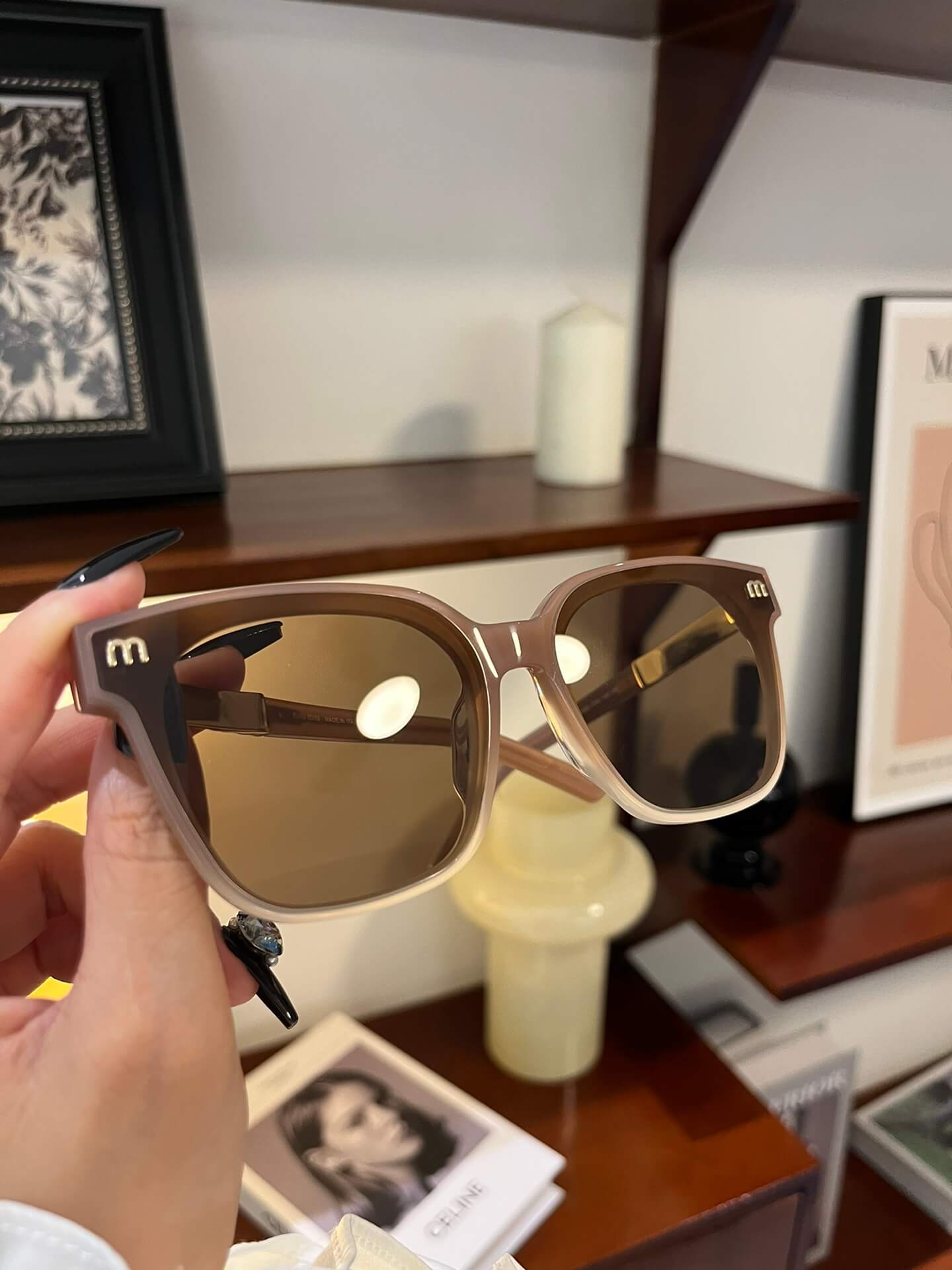 mm smu902t sunglasses for summer fashion girl pink