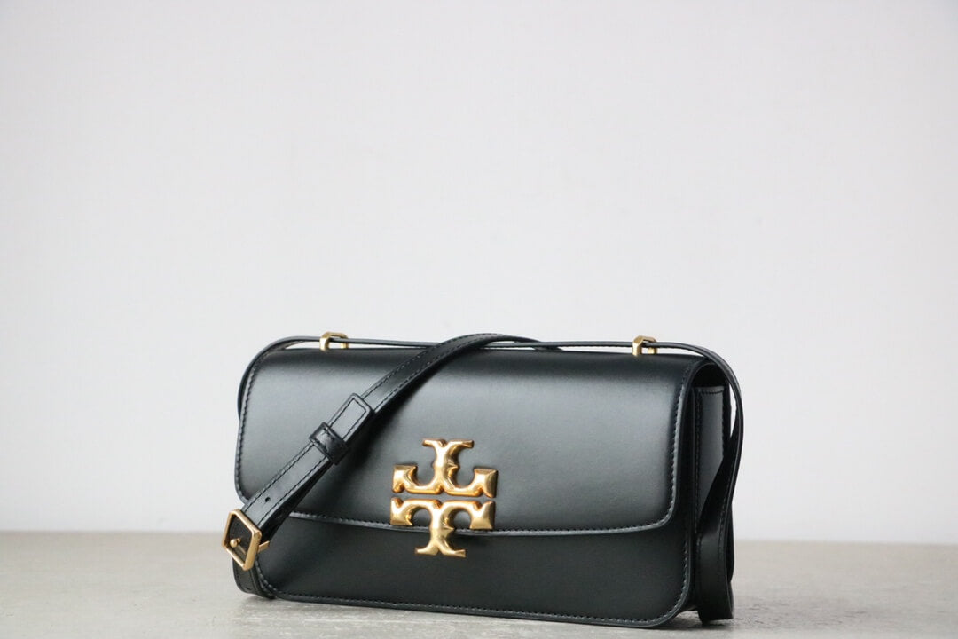 eleanor new design tofu sling bag black cowhide 89644