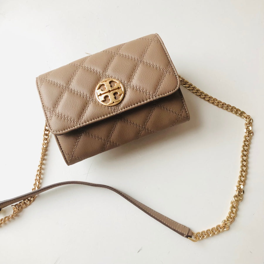 tory burch willa small sling bag apricot 83692