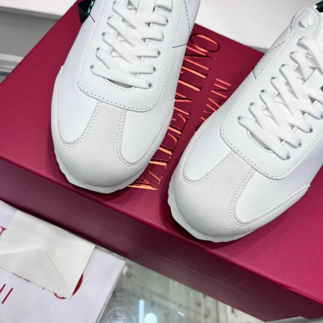 valentino garavani stud around size 35 46 white yellow