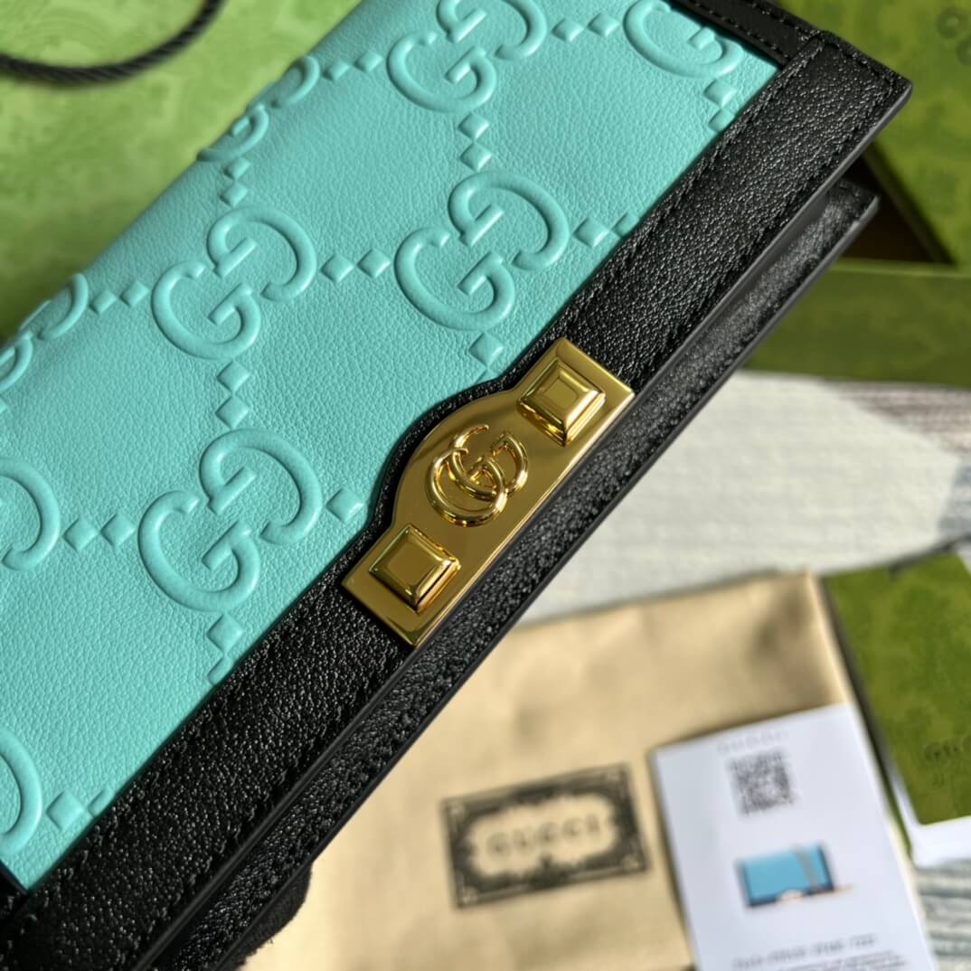 gucci gg 676155 gg wallet with chain