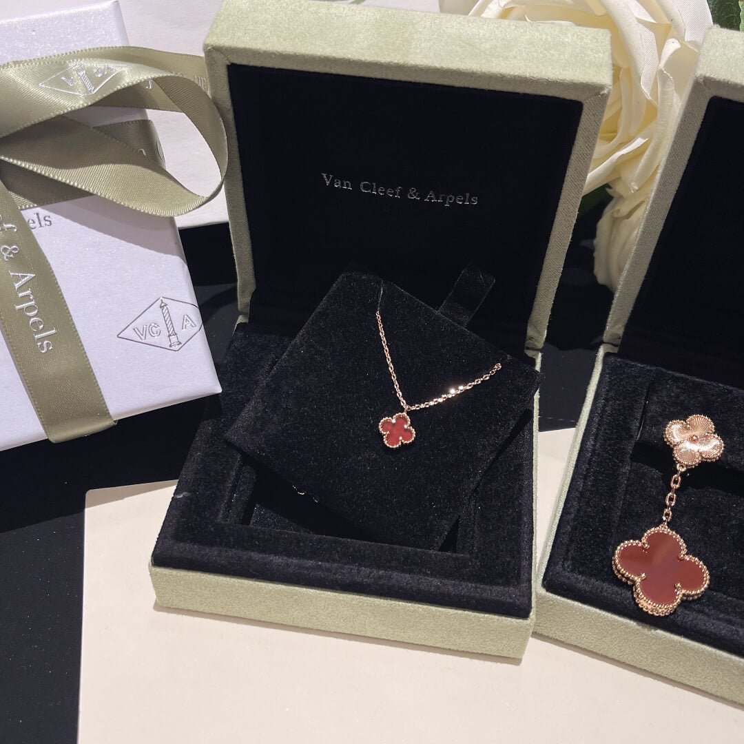 vca fd057 necklace earrings free shipping