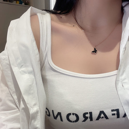 vca fd024 butterfly necklace free shipping