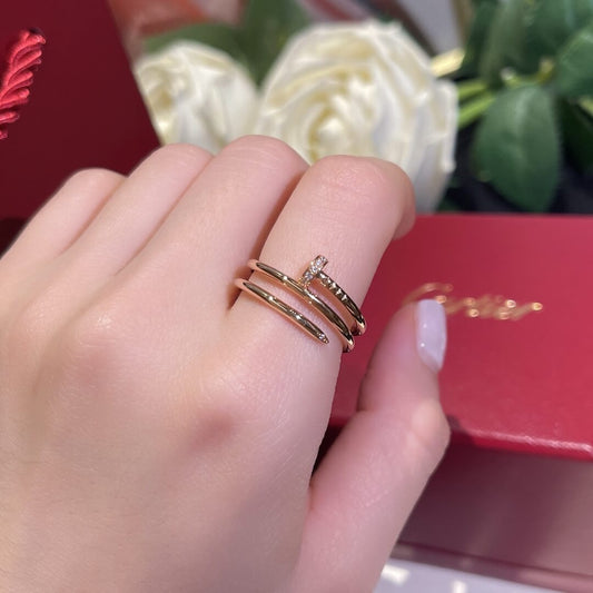 ka rr045 classic nail ring free shipping