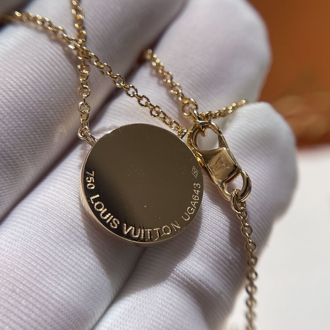 vd039 round leaf flower full diamond necklace free shipping