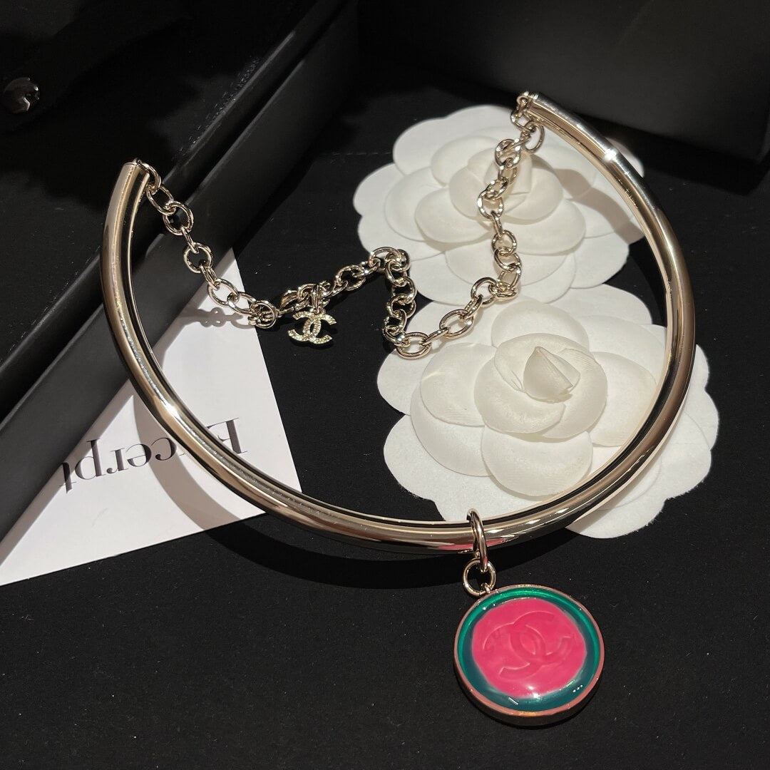 cha kf06082 necklace round neck collar free shipping