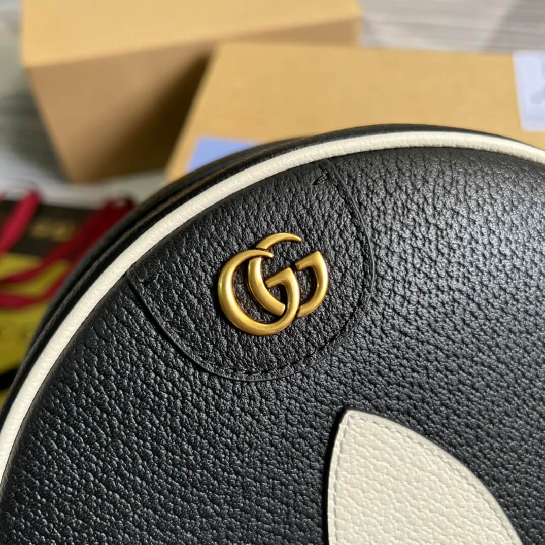 gc 702626 adidasx shoulder bag leather
