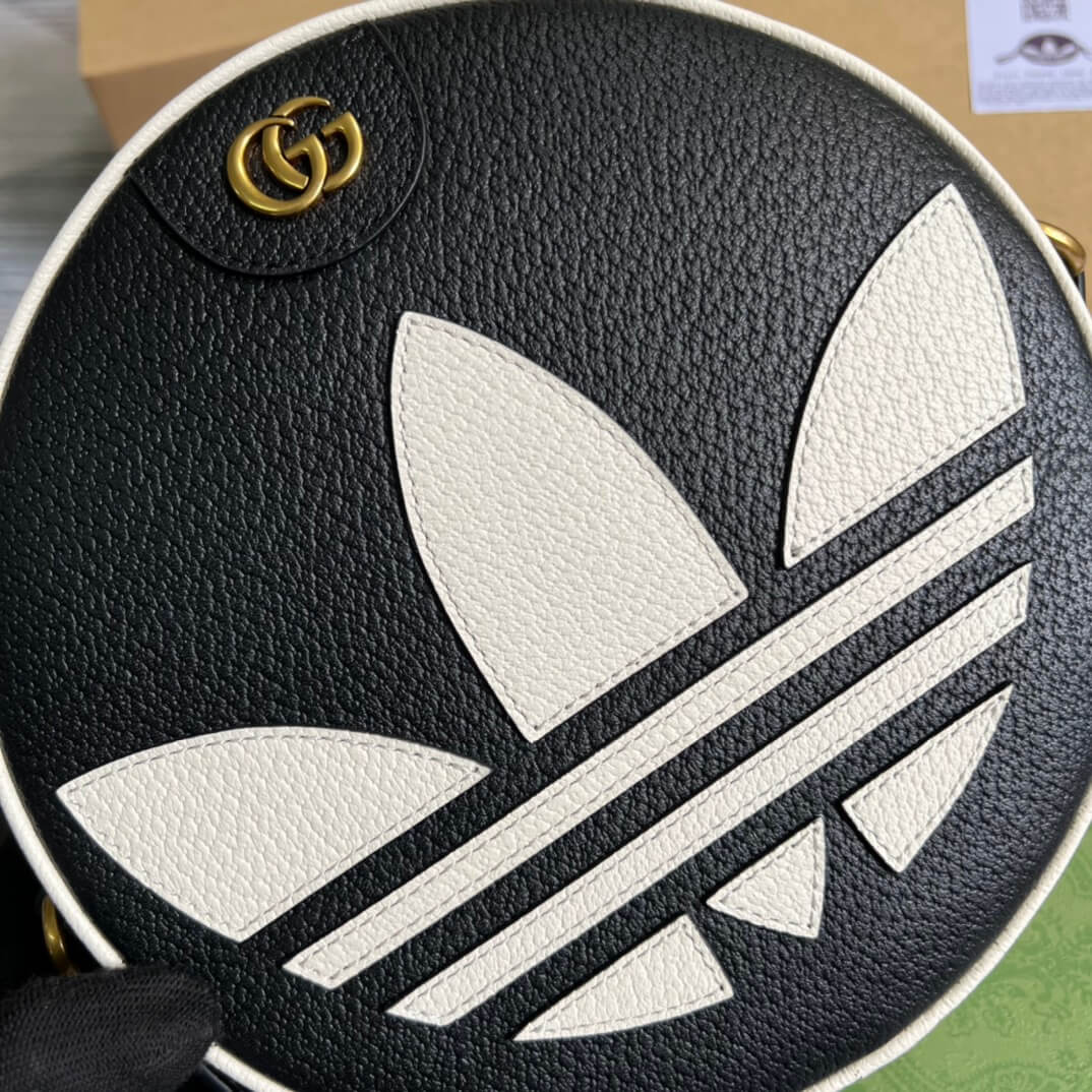 gc 702626 adidasx shoulder bag leather