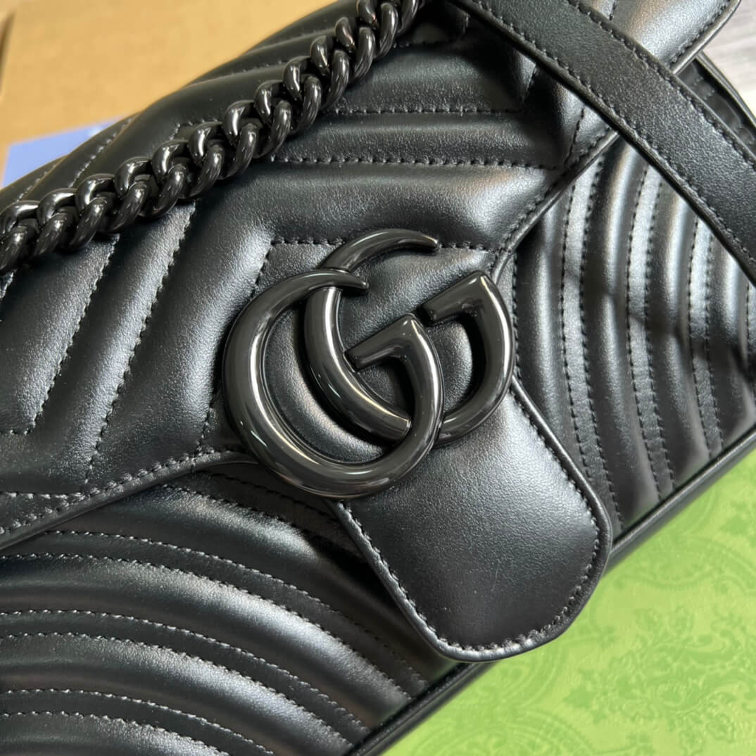 gc 443497 shoulder bag leather wild