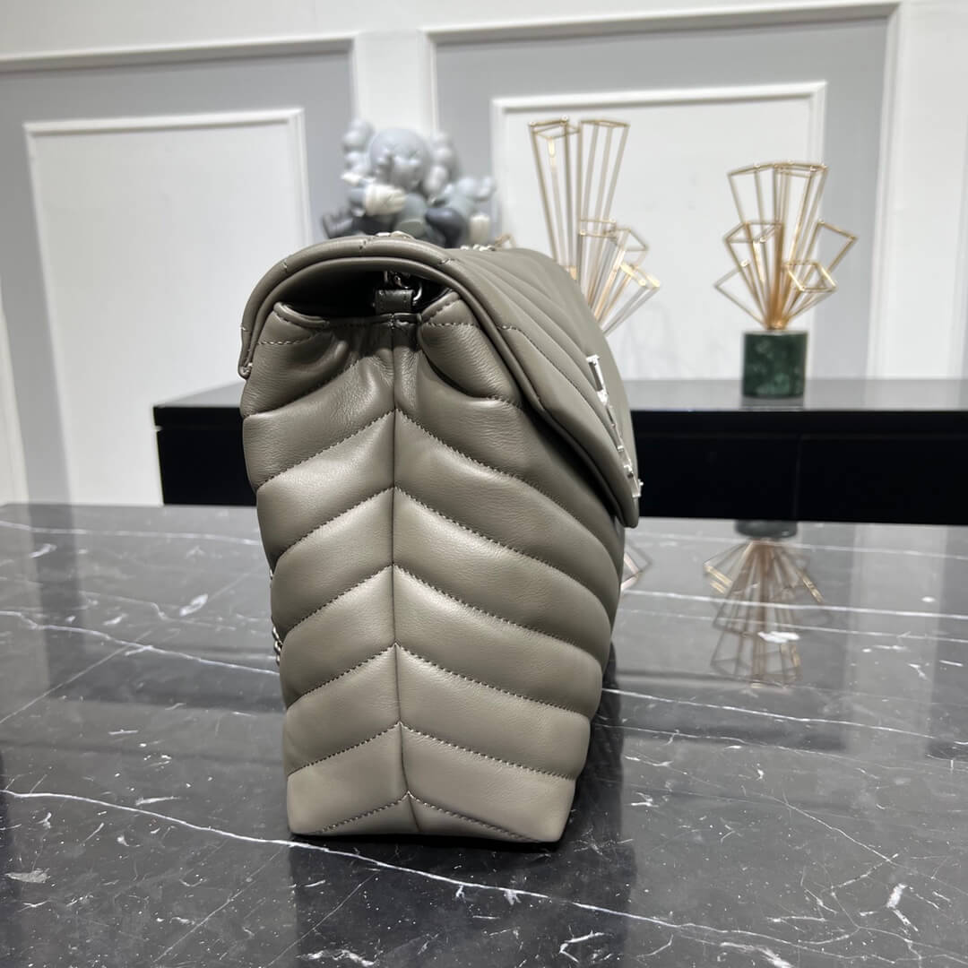 ysl 459749 shoulder bag grey