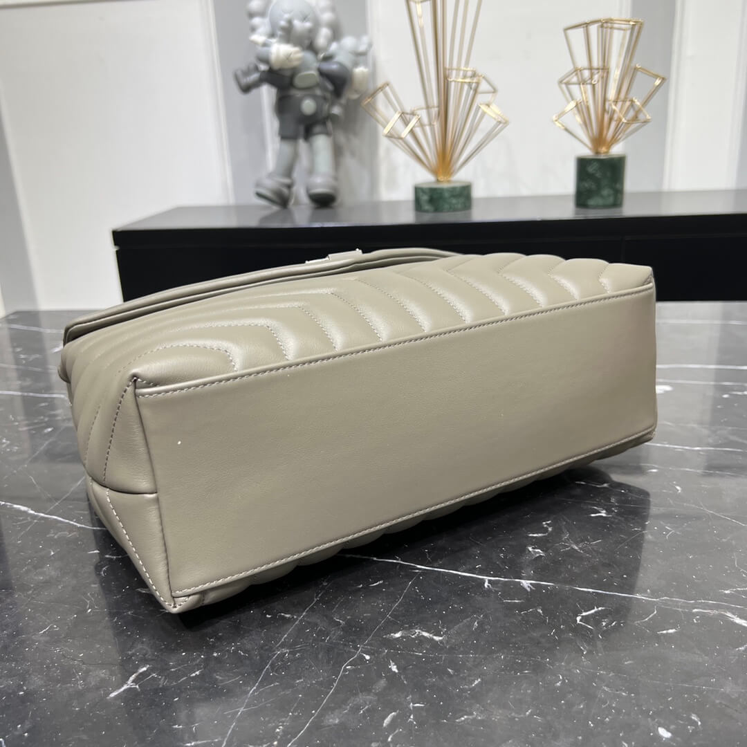 ysl 459749 shoulder bag grey