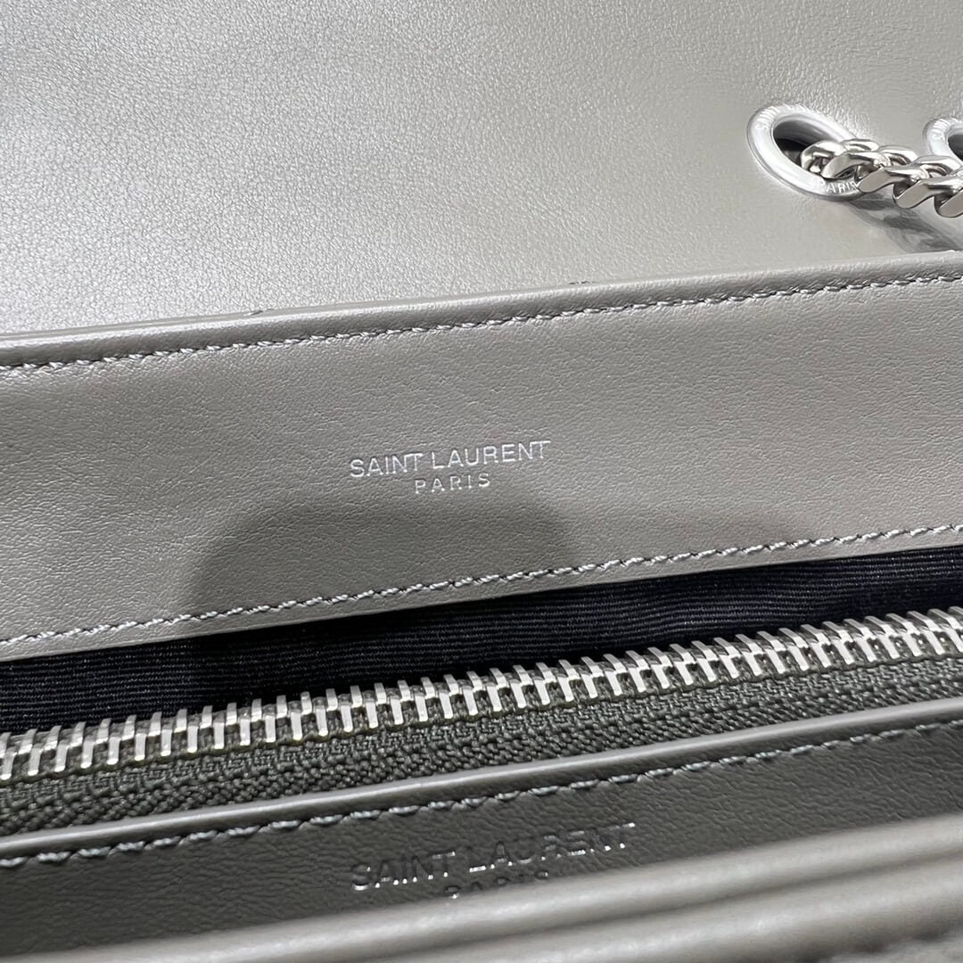 ysl 459749 shoulder bag grey