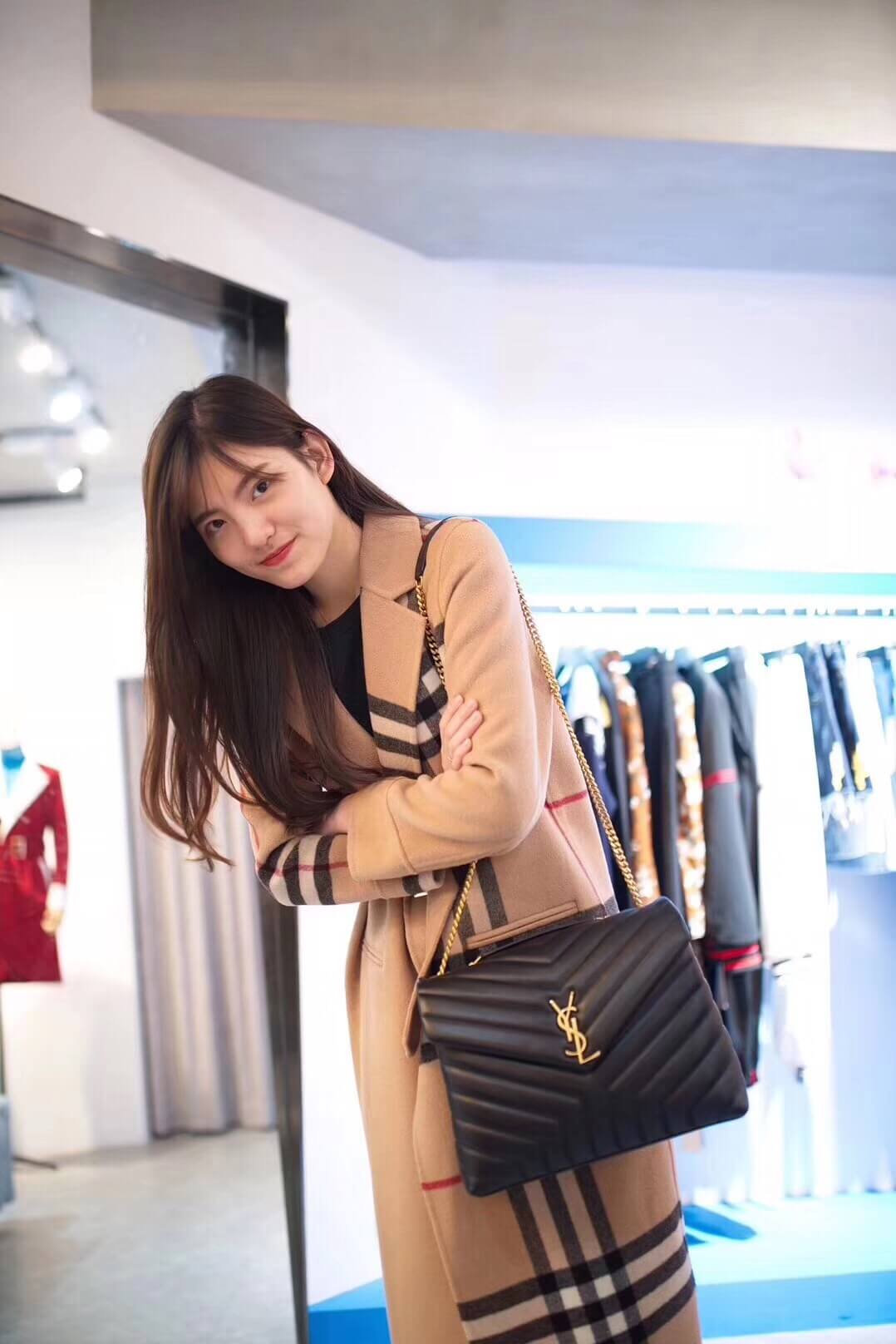 ysl 459749 shoulder bag grey