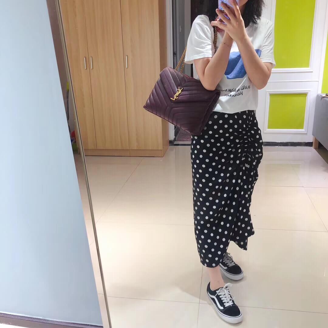 ysl 459749 shoulder bag grey