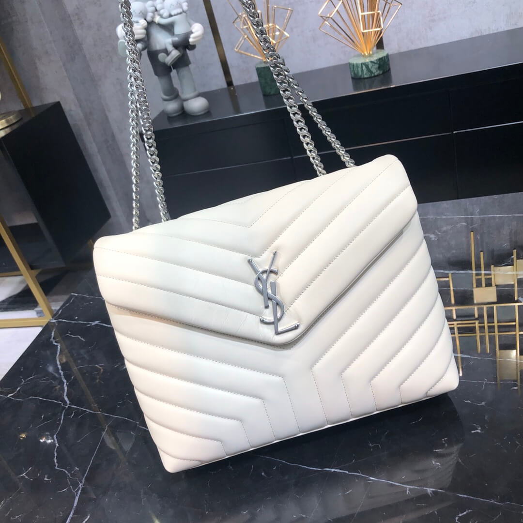 ysl 459749 shoulder bag grey