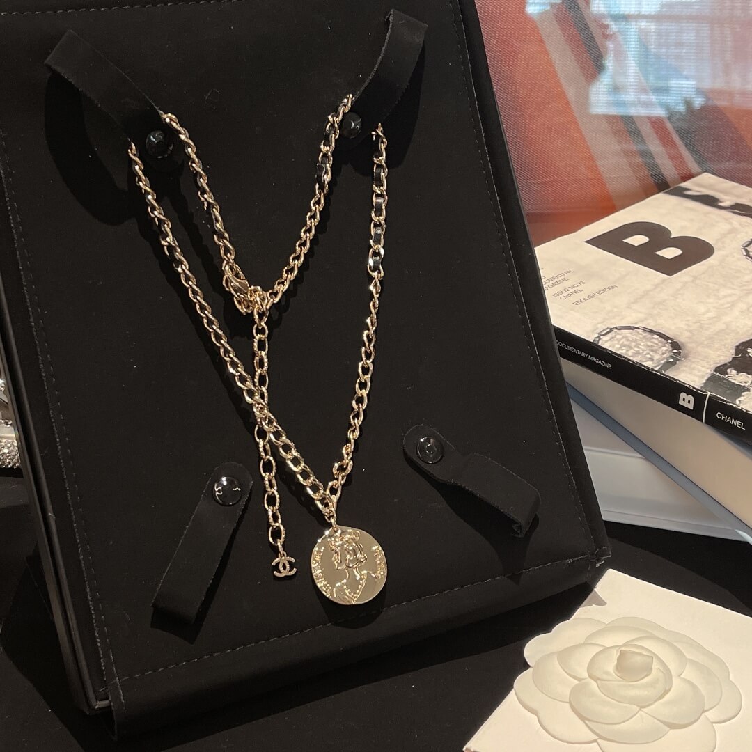 cha kf061604 necklace braided short chain