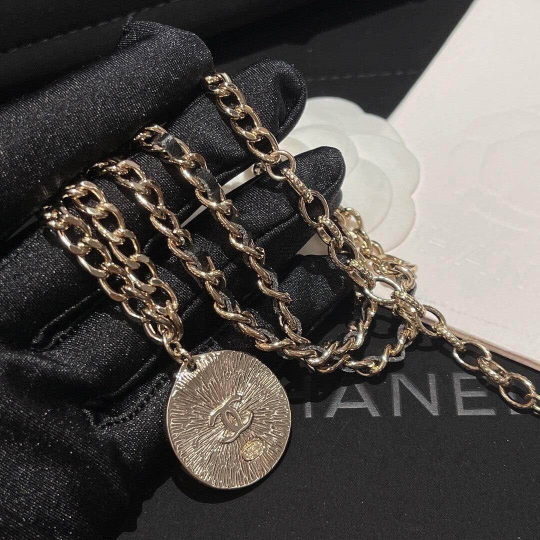 cha kf061604 necklace braided short chain