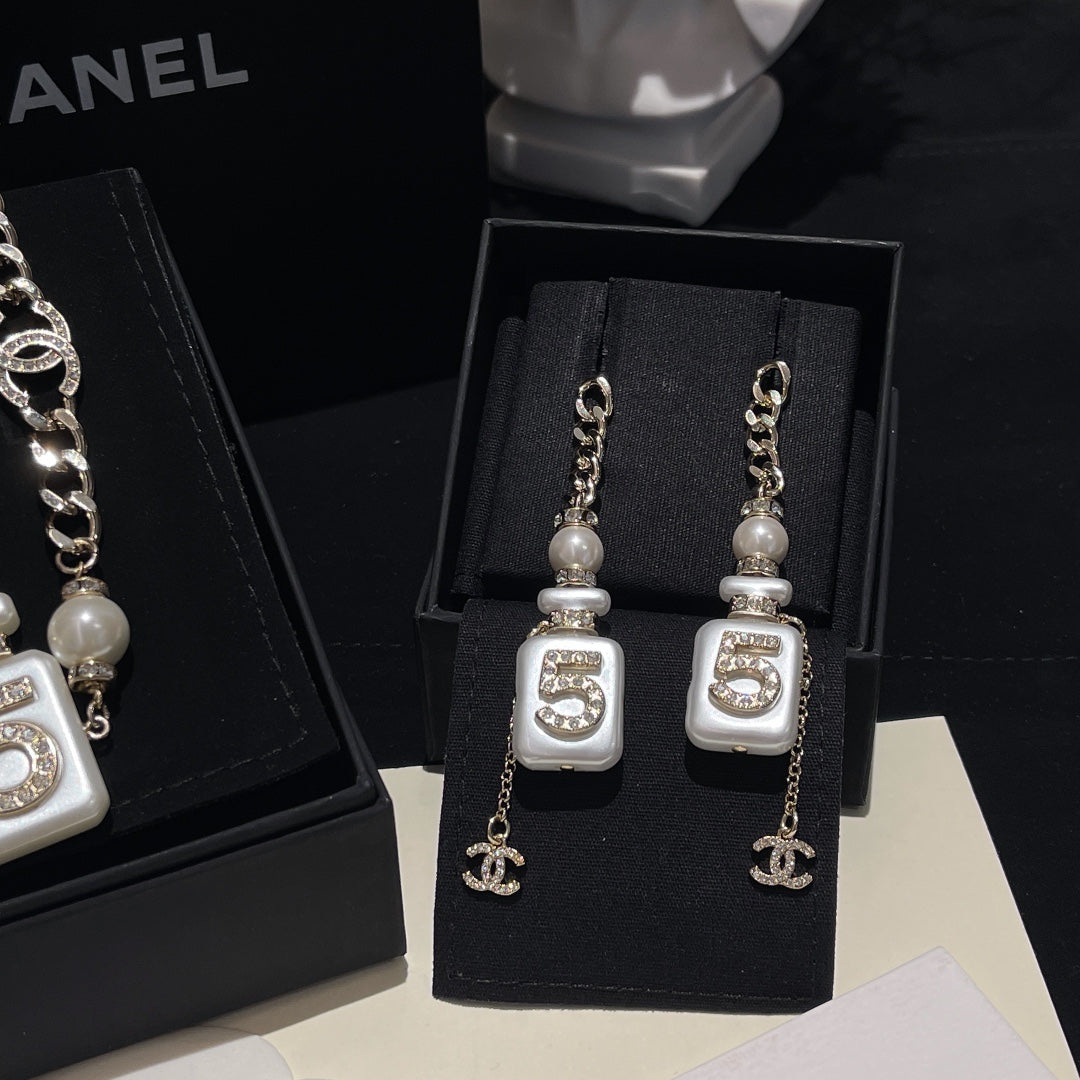 ch a kf061904 necklace earrings free shipping
