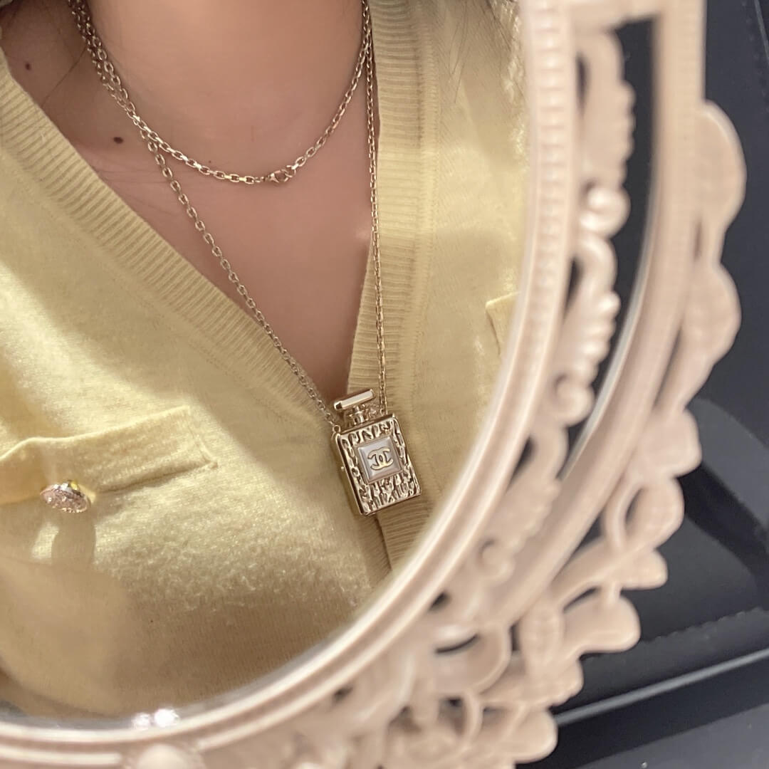 c h a kf062001 new perfume bottle necklace free shipping