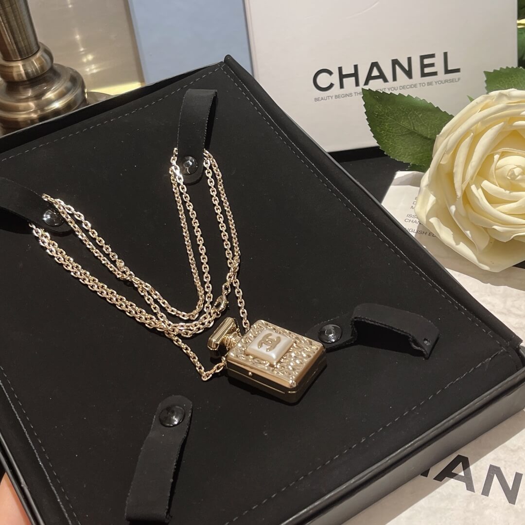 c h a kf062001 new perfume bottle necklace free shipping