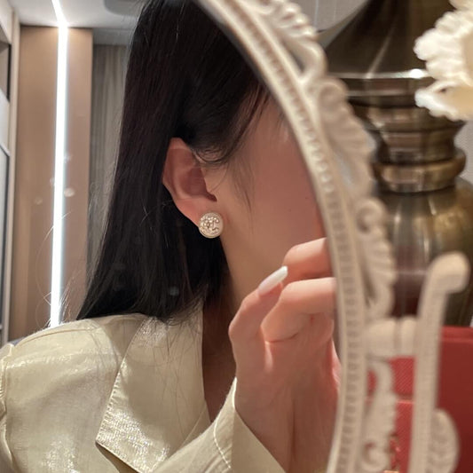 c h a hce103 spring summer double c earrings free shipping µĸ±±¾