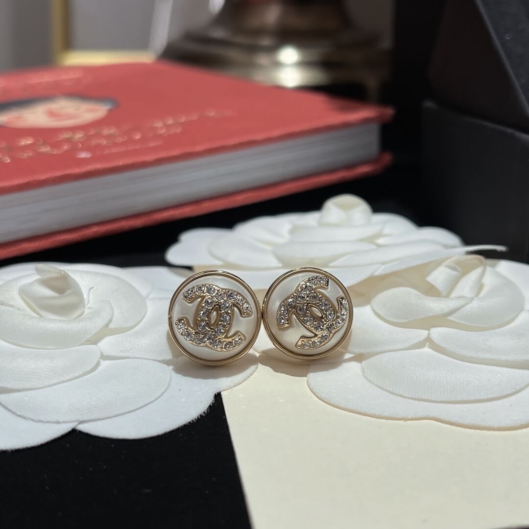 c h a hce103 spring summer double c earrings free shipping µĸ±±¾