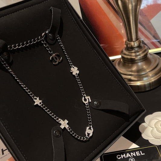 necklace silver free shipping hcd016