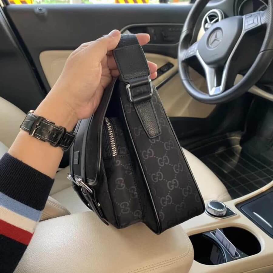 g c3398 6 mens bag shoulder bag black cross body bags black cowhide
