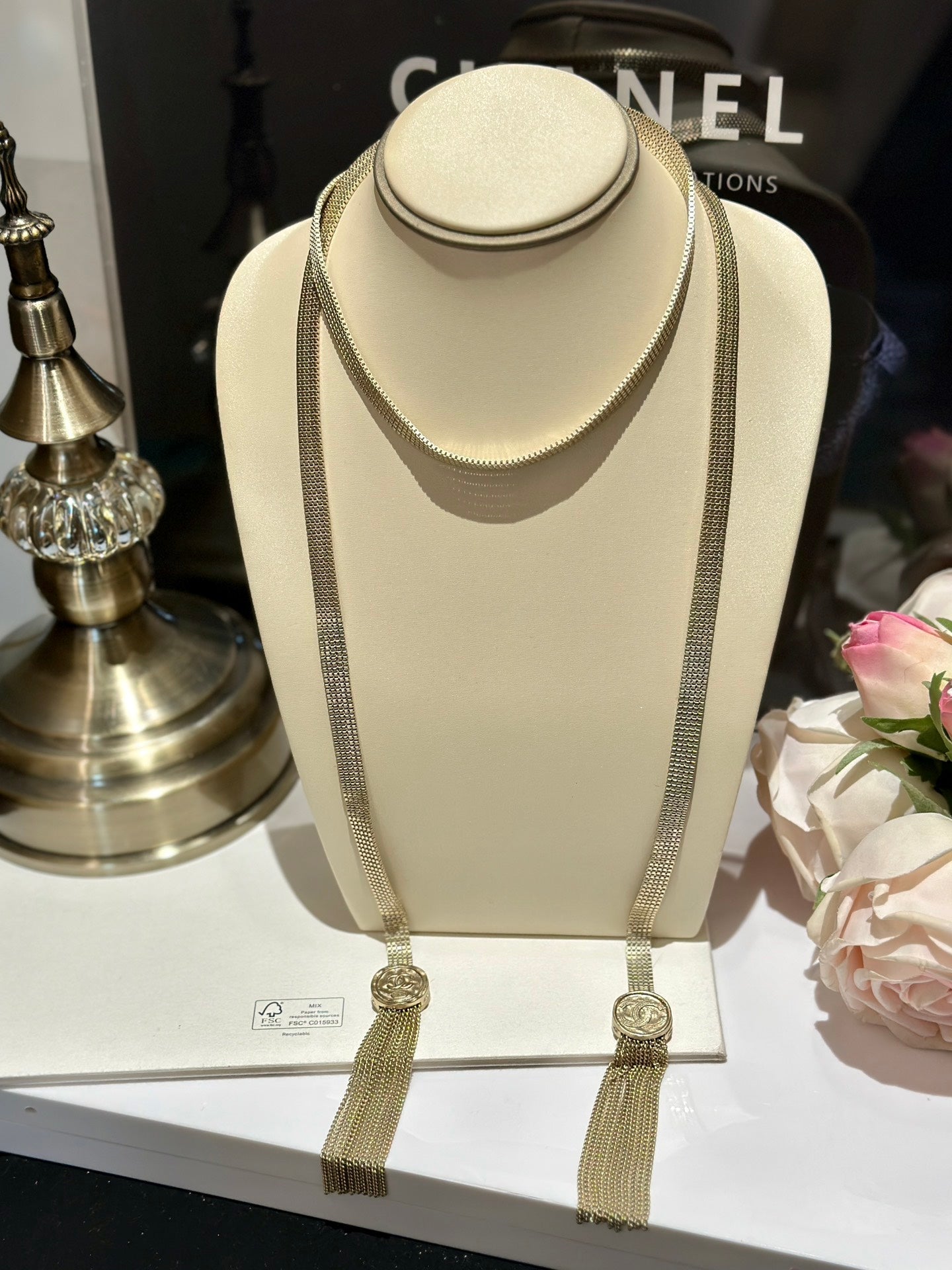 mingyuan fengliu su high end feeling long necklace xlc51